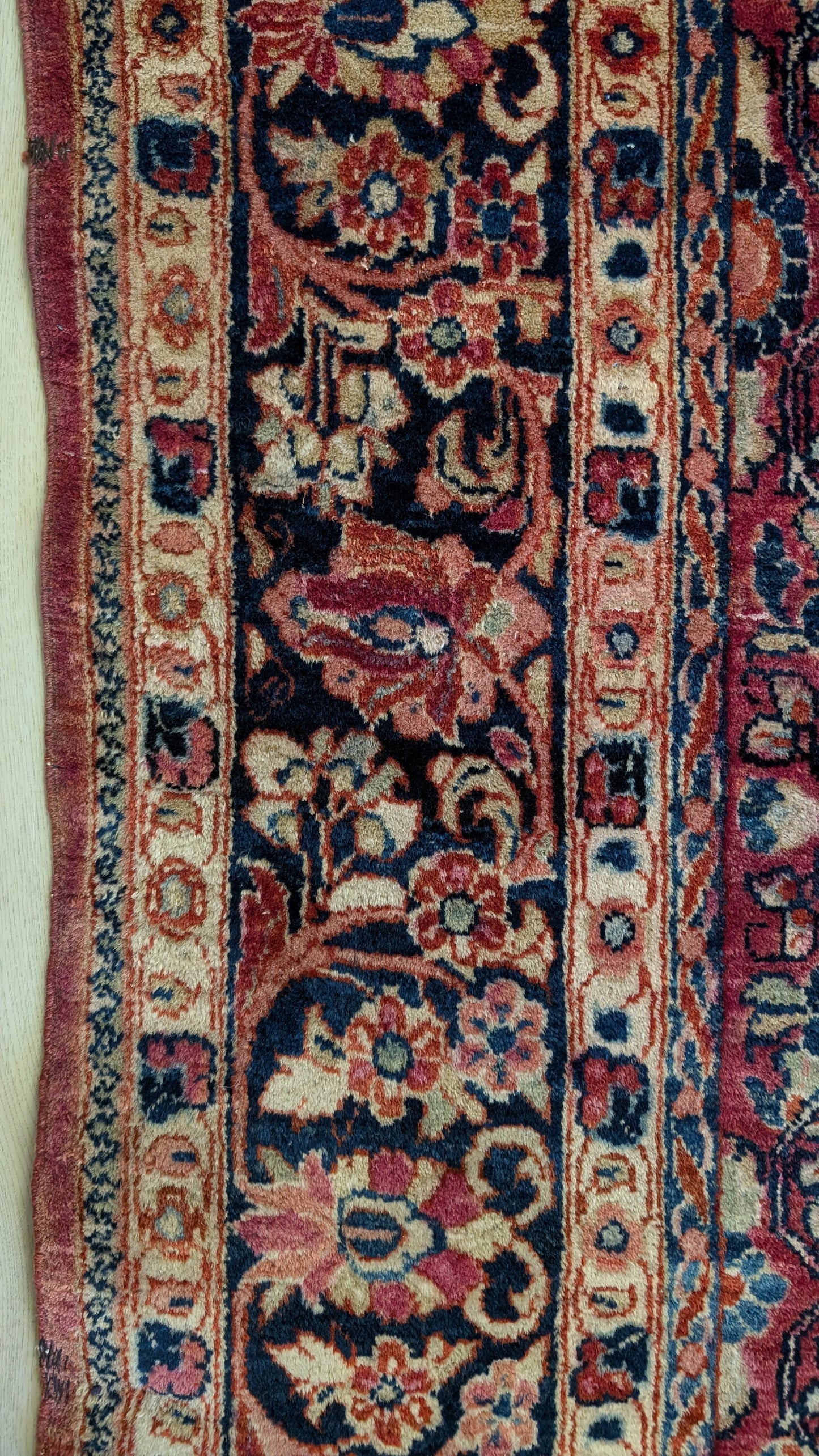 Antique Persian Sarouk Rug, 6x9