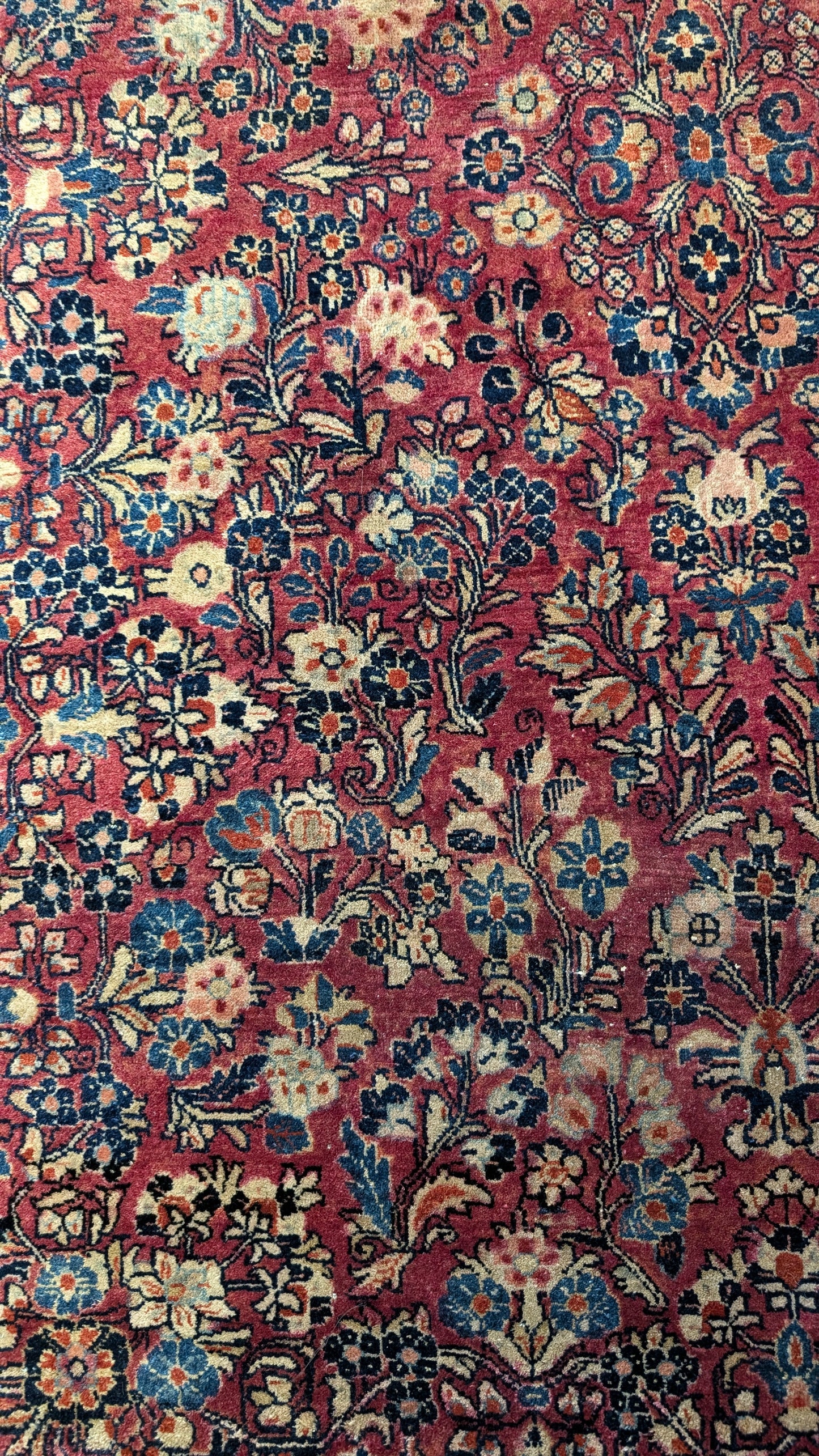 Antique Persian Sarouk Rug, 6x9