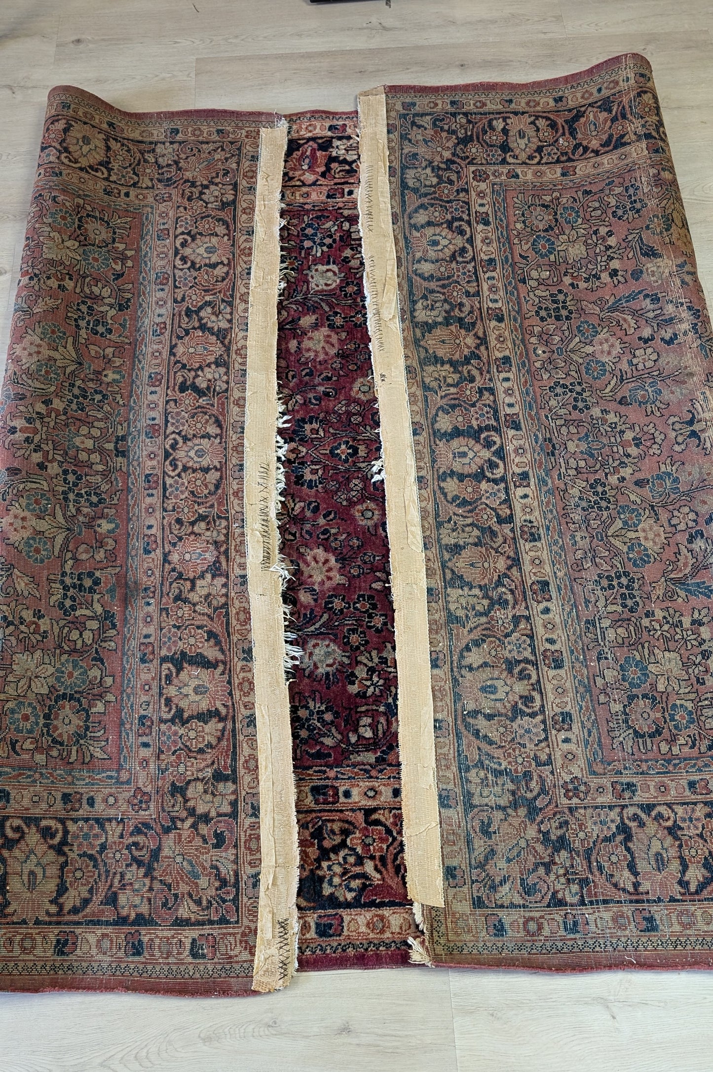 Antique Persian Sarouk Rug, 6x9