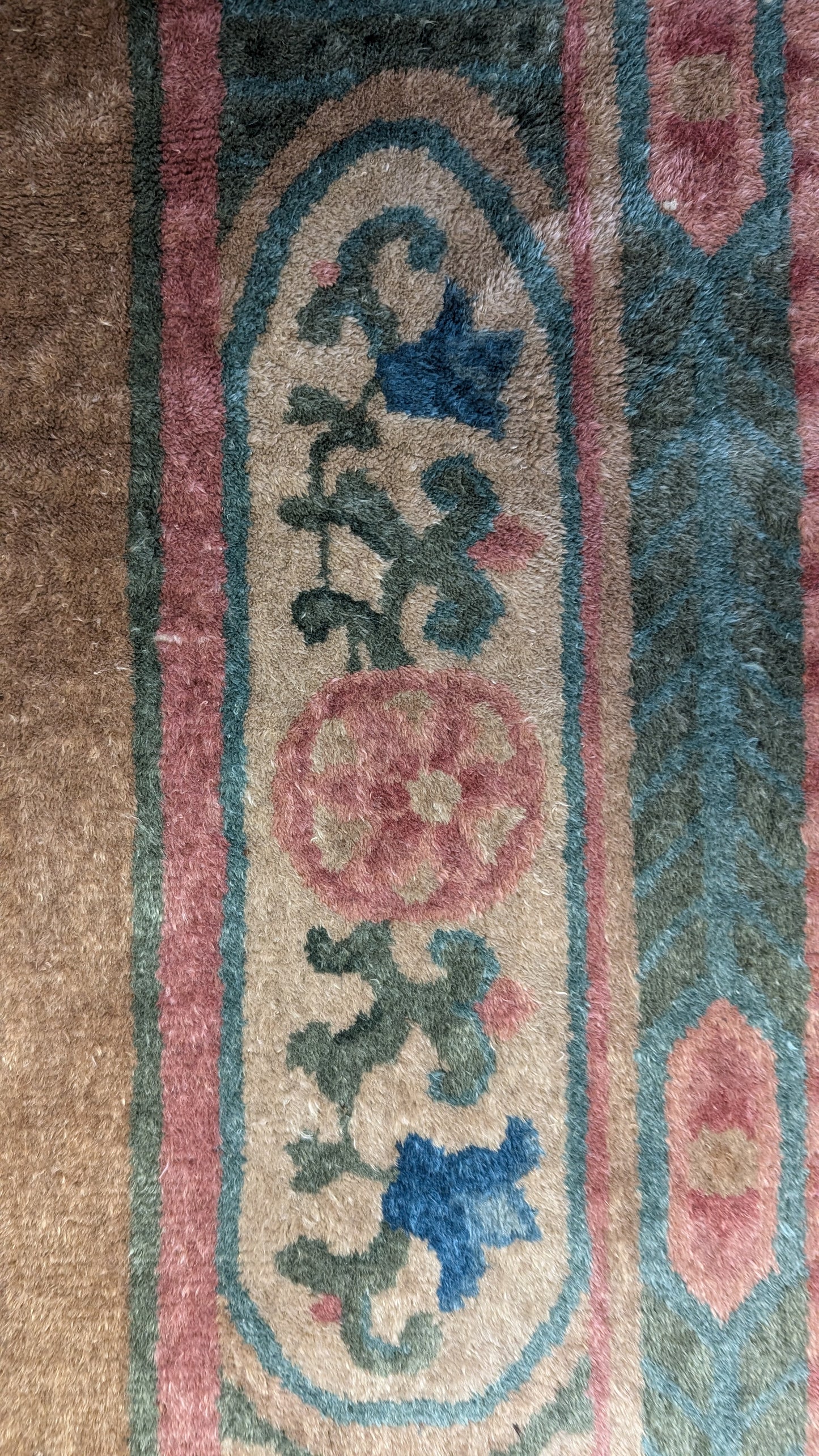 Antique Art Deco Chinese Rug, 8'x11'