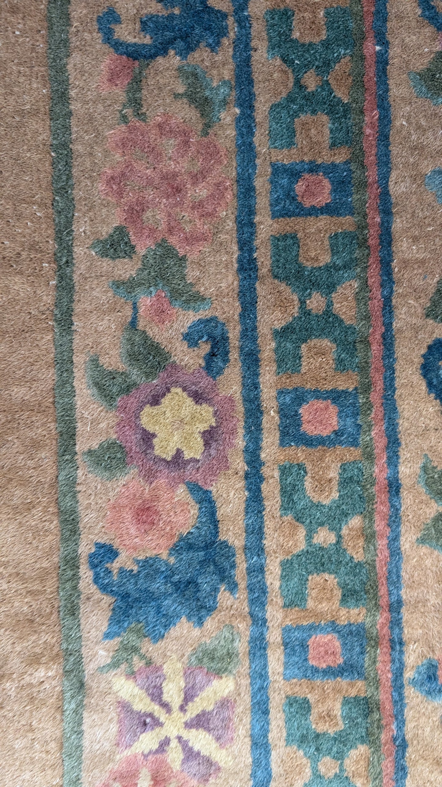 Antique Art Deco Chinese Rug, 8'x11'