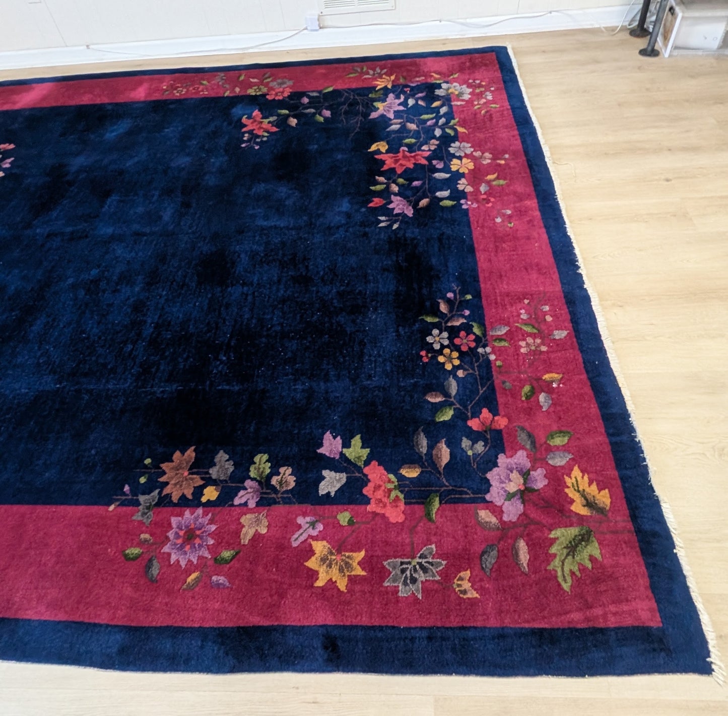 SOLD - Antique Chinese Art Deco Rug, 9x12