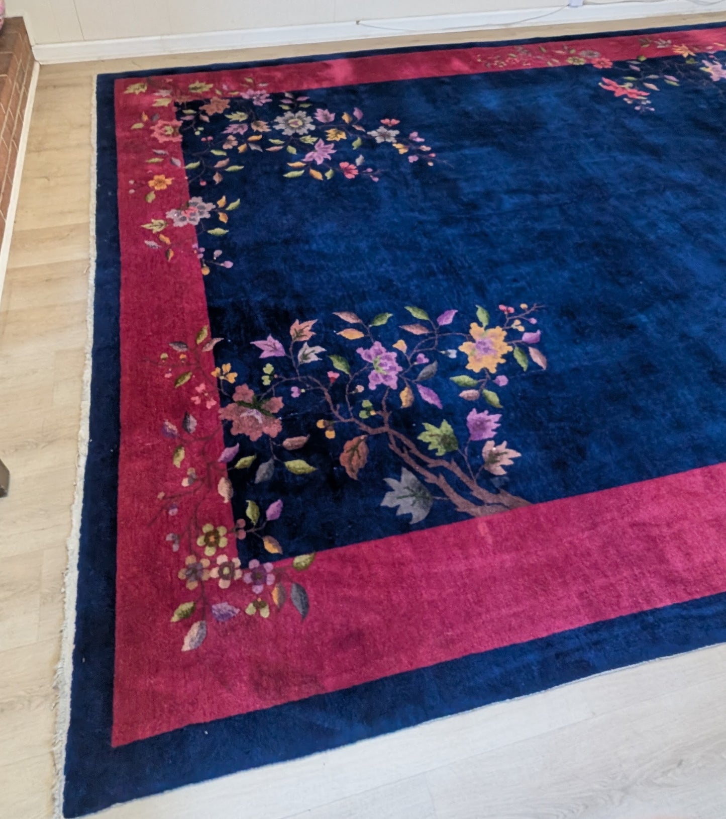 SOLD - Antique Chinese Art Deco Rug, 9x12