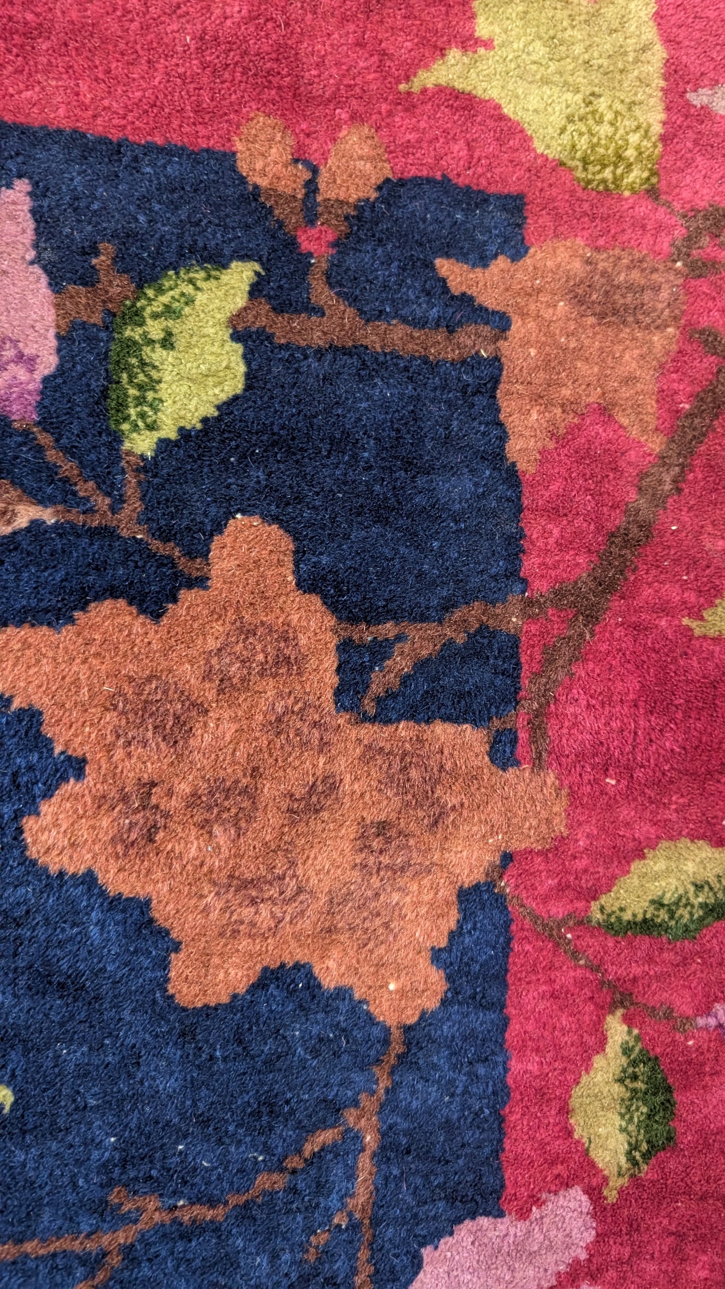 SOLD - Antique Chinese Art Deco Rug, 9x12