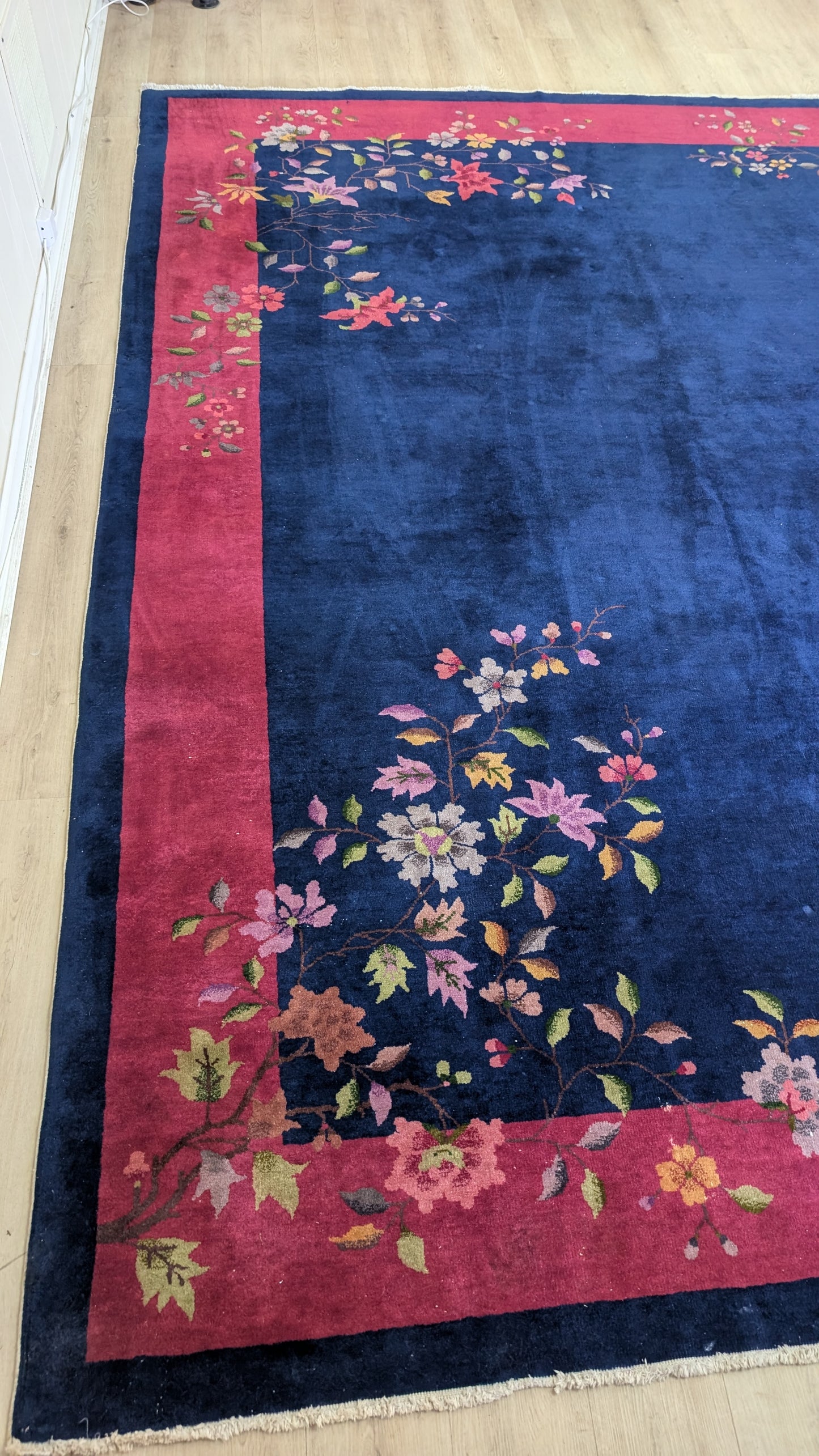 SOLD - Antique Chinese Art Deco Rug, 9x12