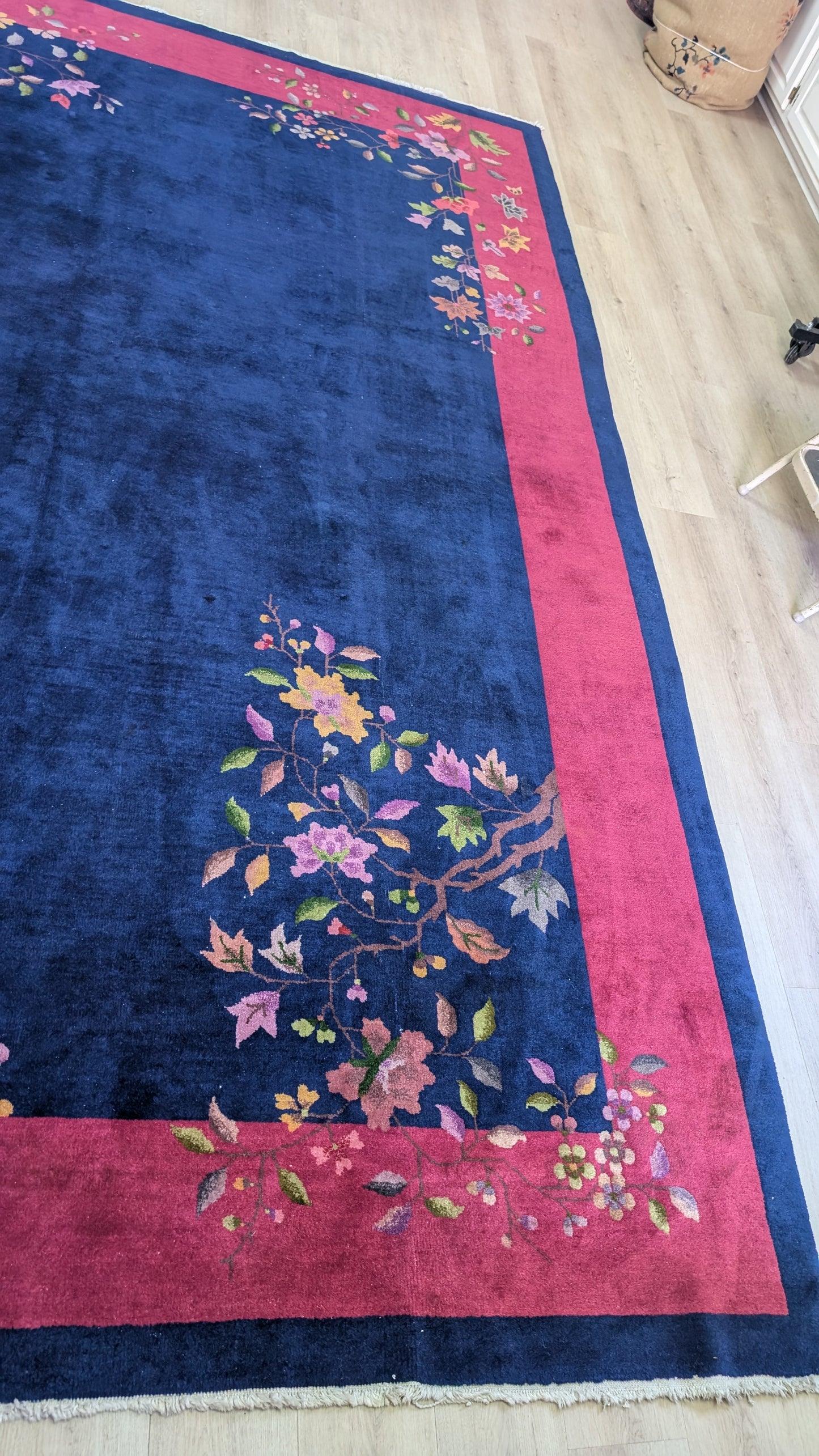 SOLD - Antique Chinese Art Deco Rug, 9x12