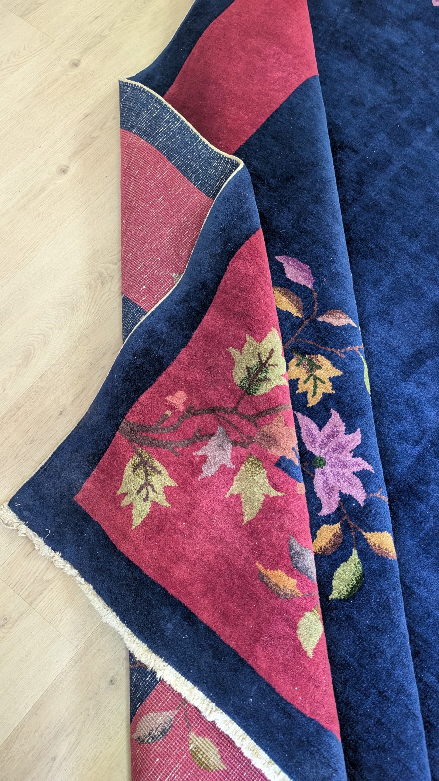 SOLD - Antique Chinese Art Deco Rug, 9x12