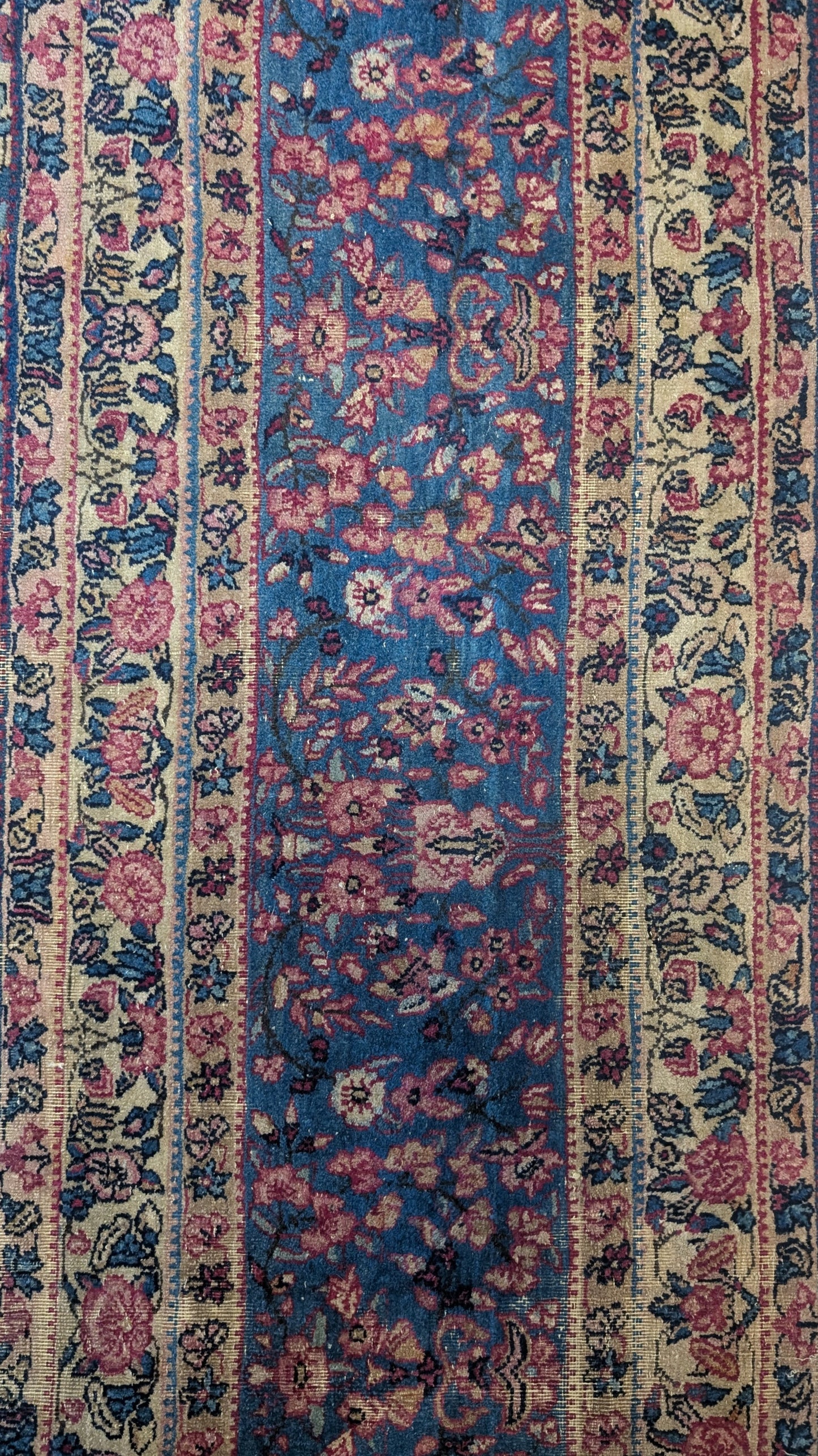 Antique Lavar Kerman Persian Rug, 9x12, "Roots of Eternity"
