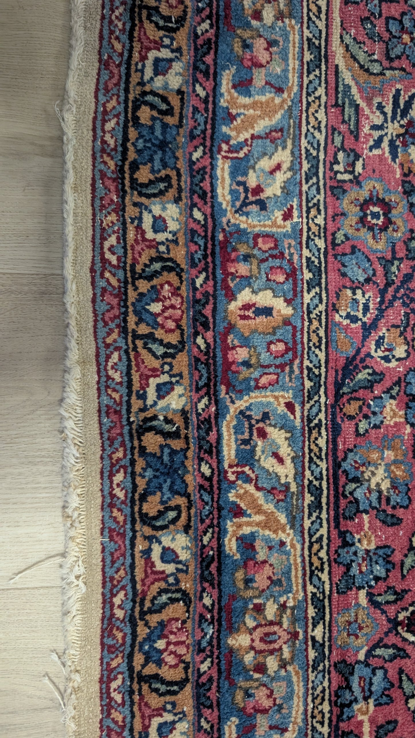 Antique Lavar Kerman Persian Rug, 9x11, "Tree of Life Sanctuary"