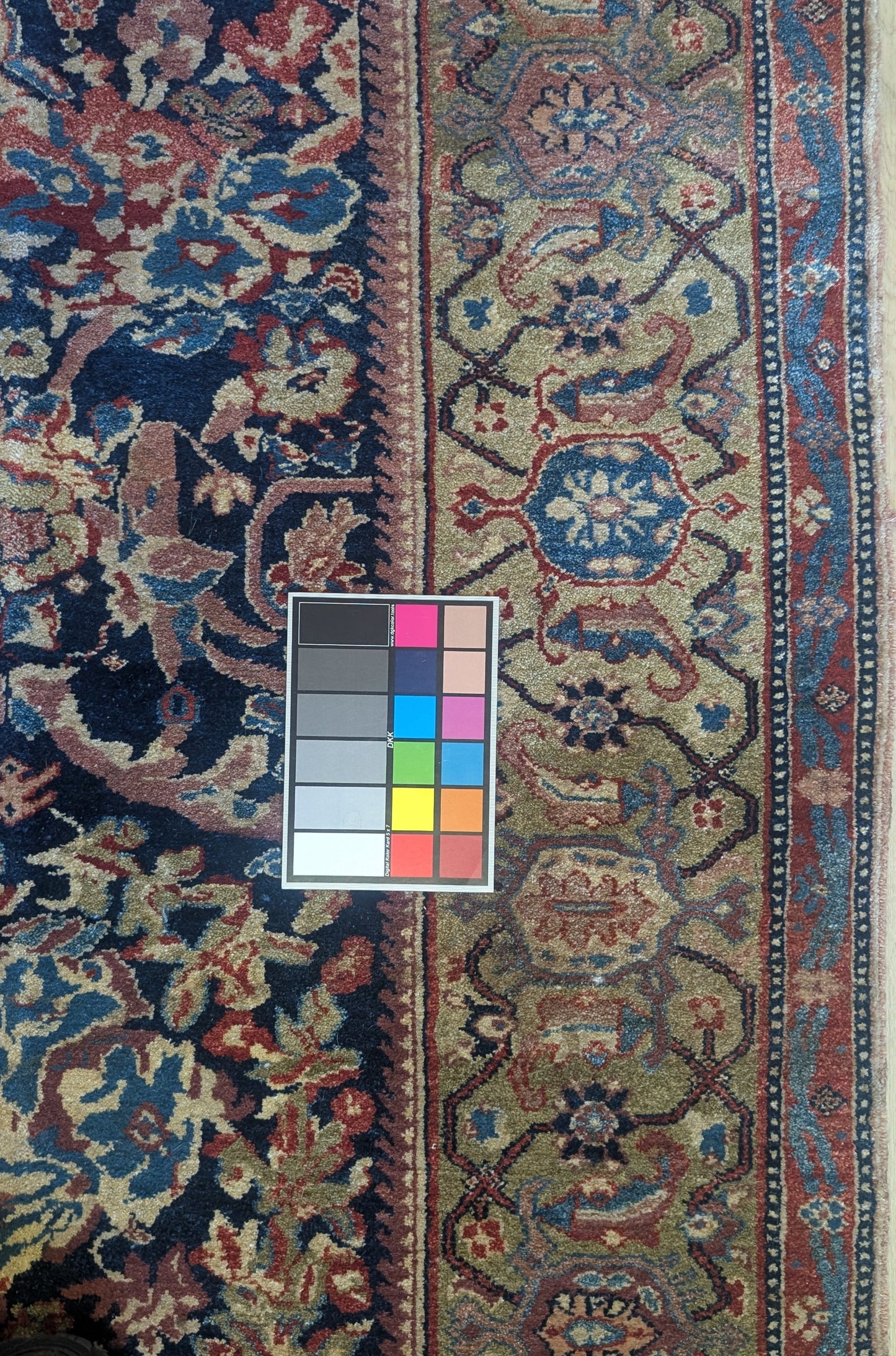 Vintage Oriental Rug, 5x7 - The Indigo Garden