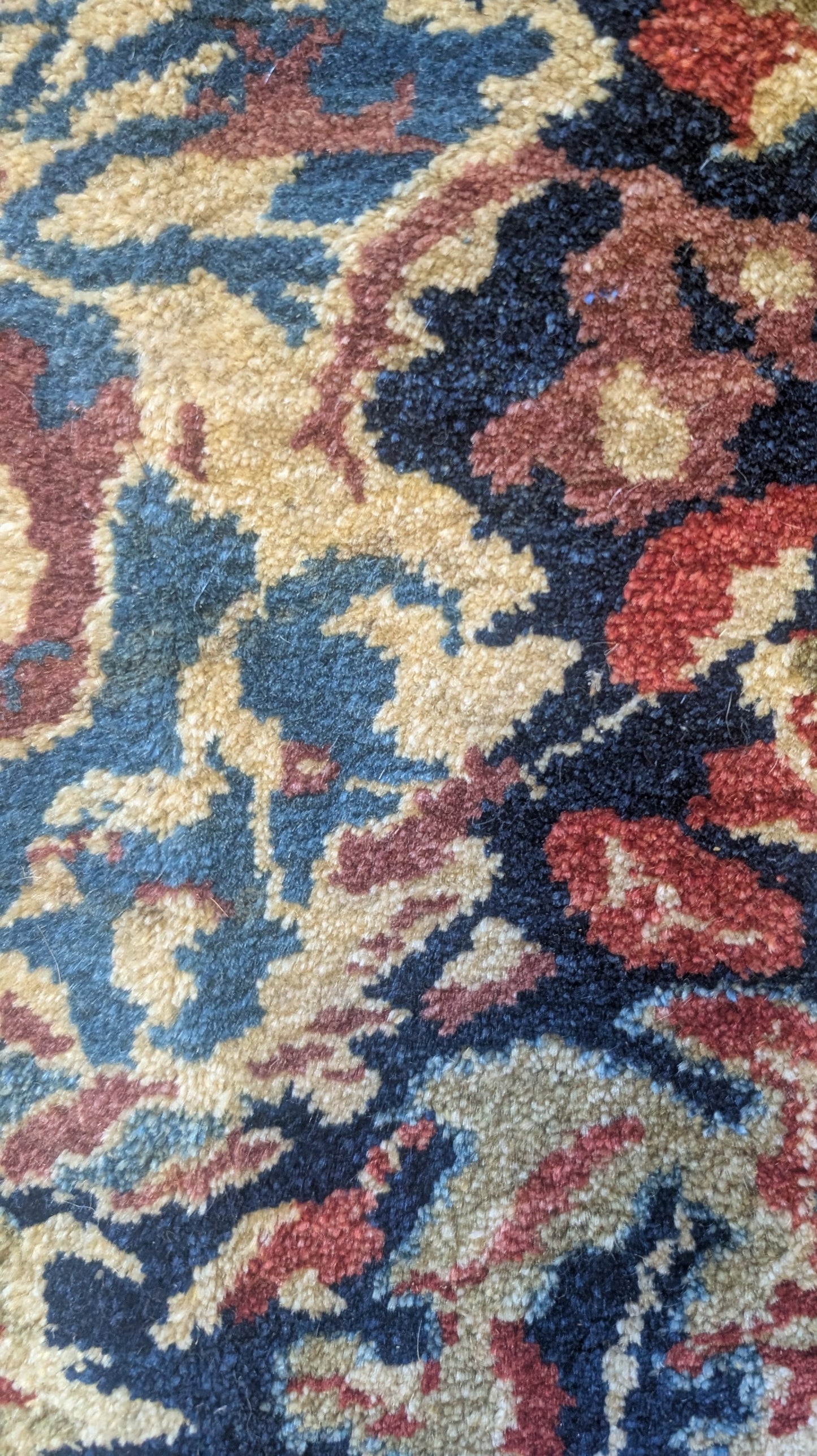 Vintage Oriental Rug, 5x7 - The Indigo Garden