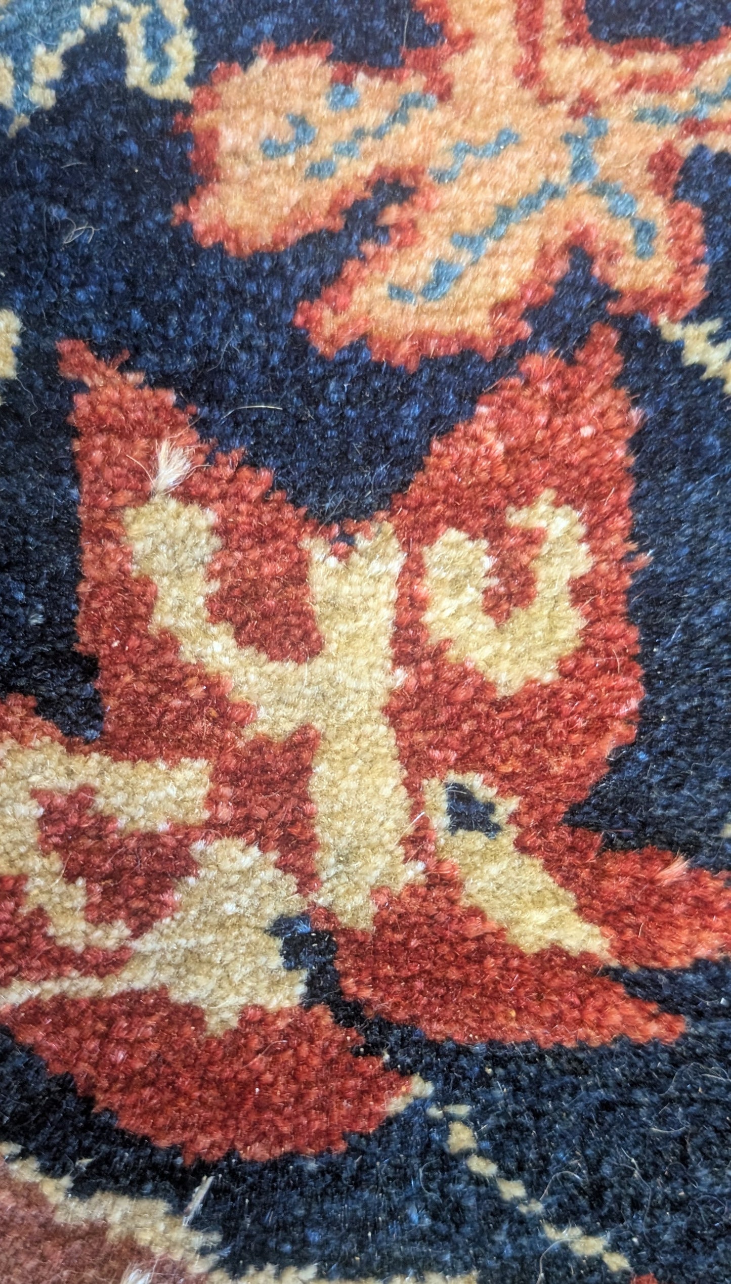 Vintage Oriental Rug, 5x7 - The Indigo Garden