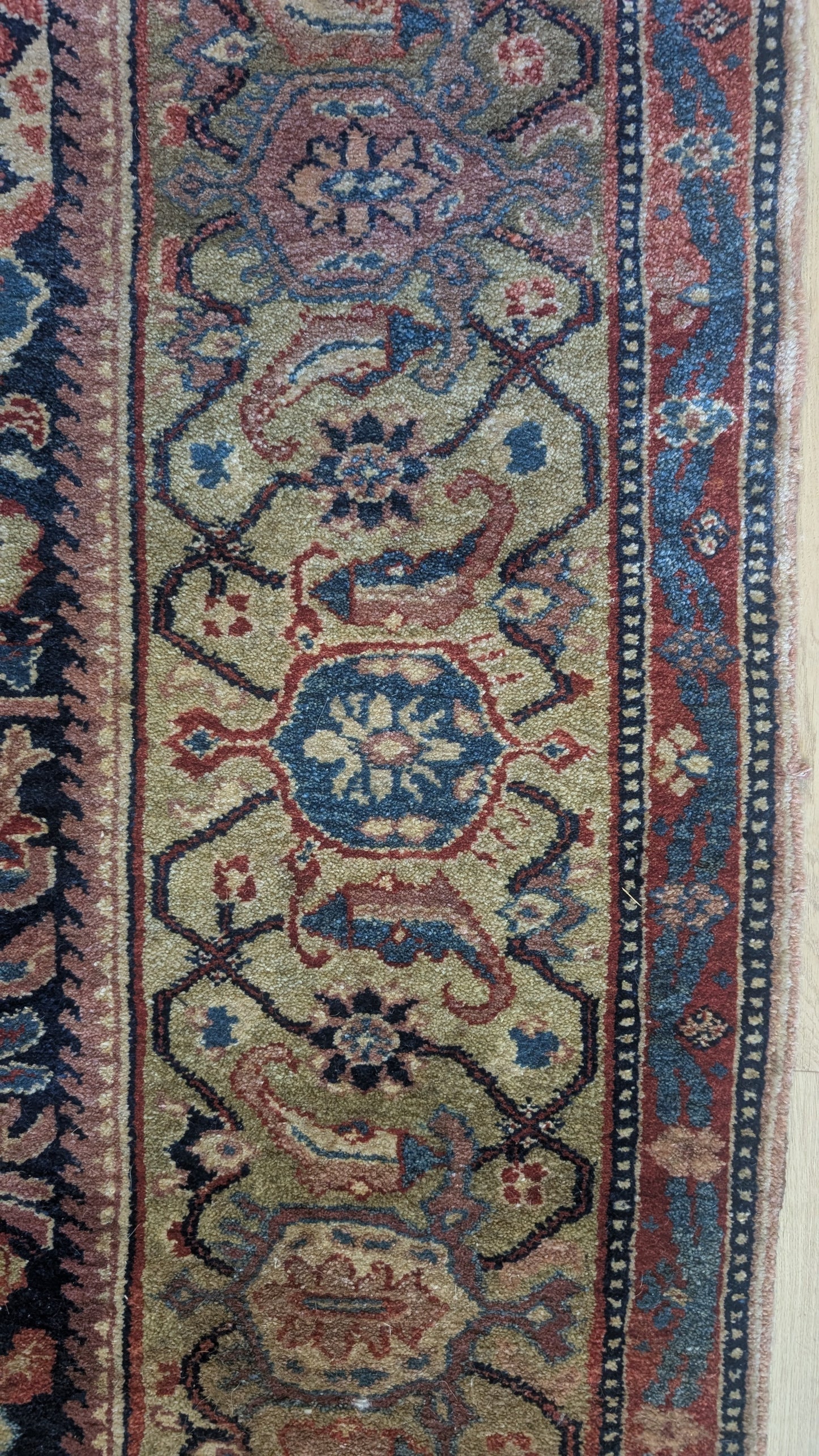 Vintage Oriental Rug, 5x7 - The Indigo Garden