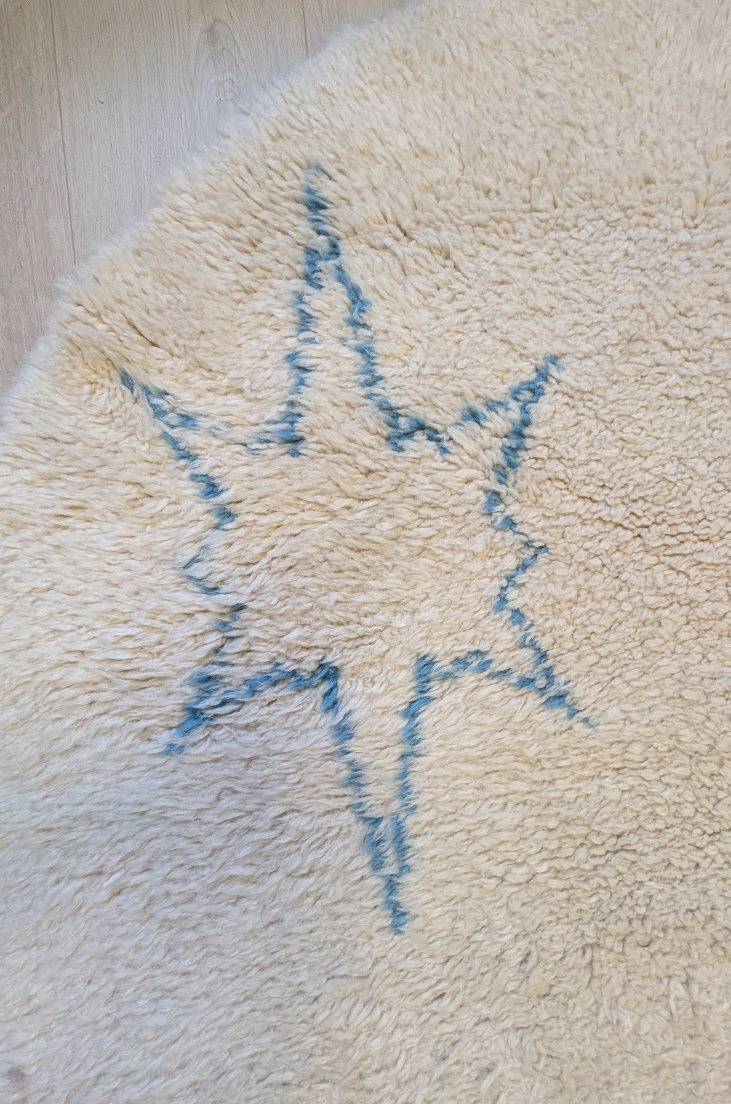 Hand Knotted Moroccan Rug, 10x14