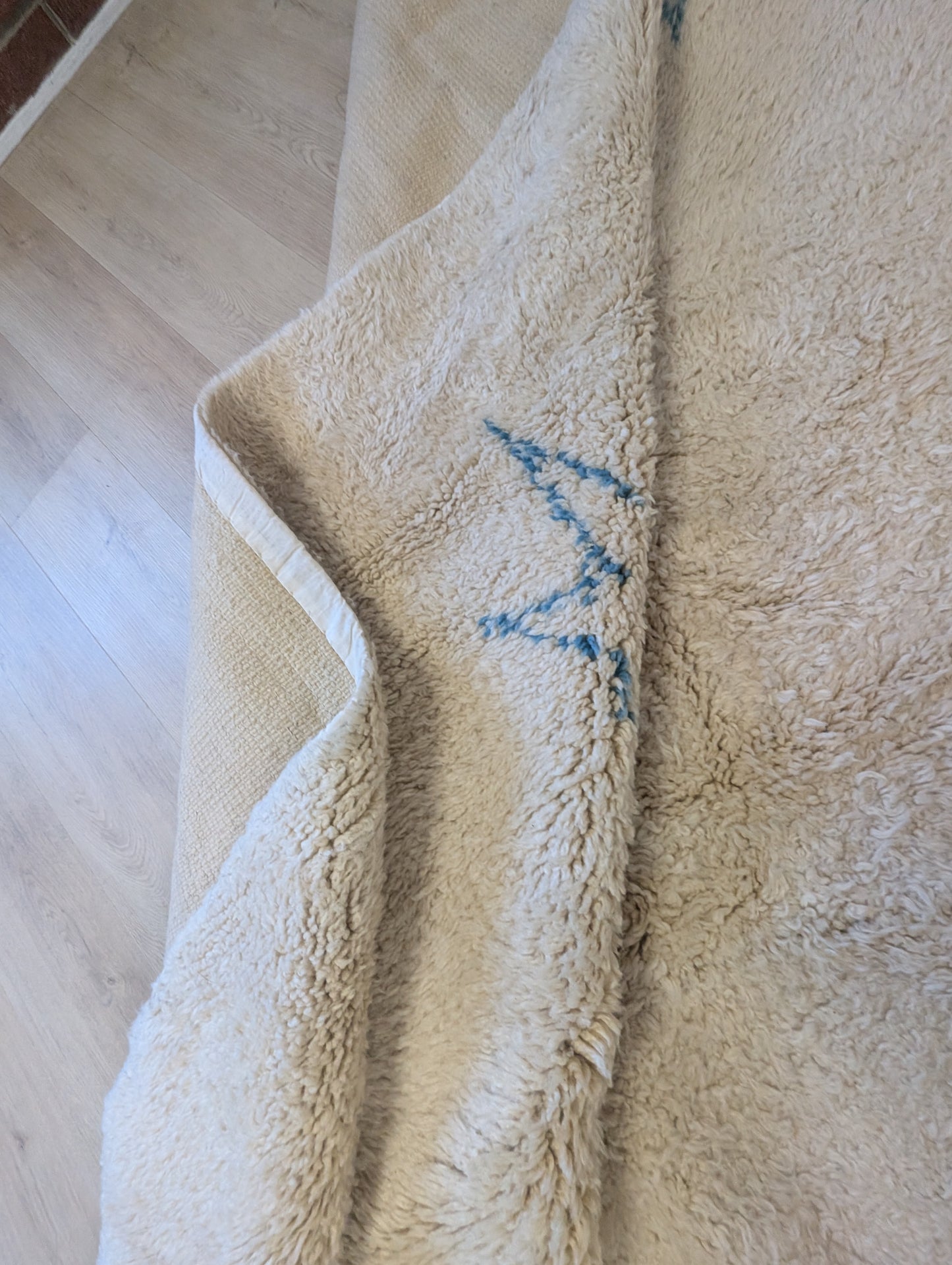 Hand Knotted Moroccan Rug, 10x14