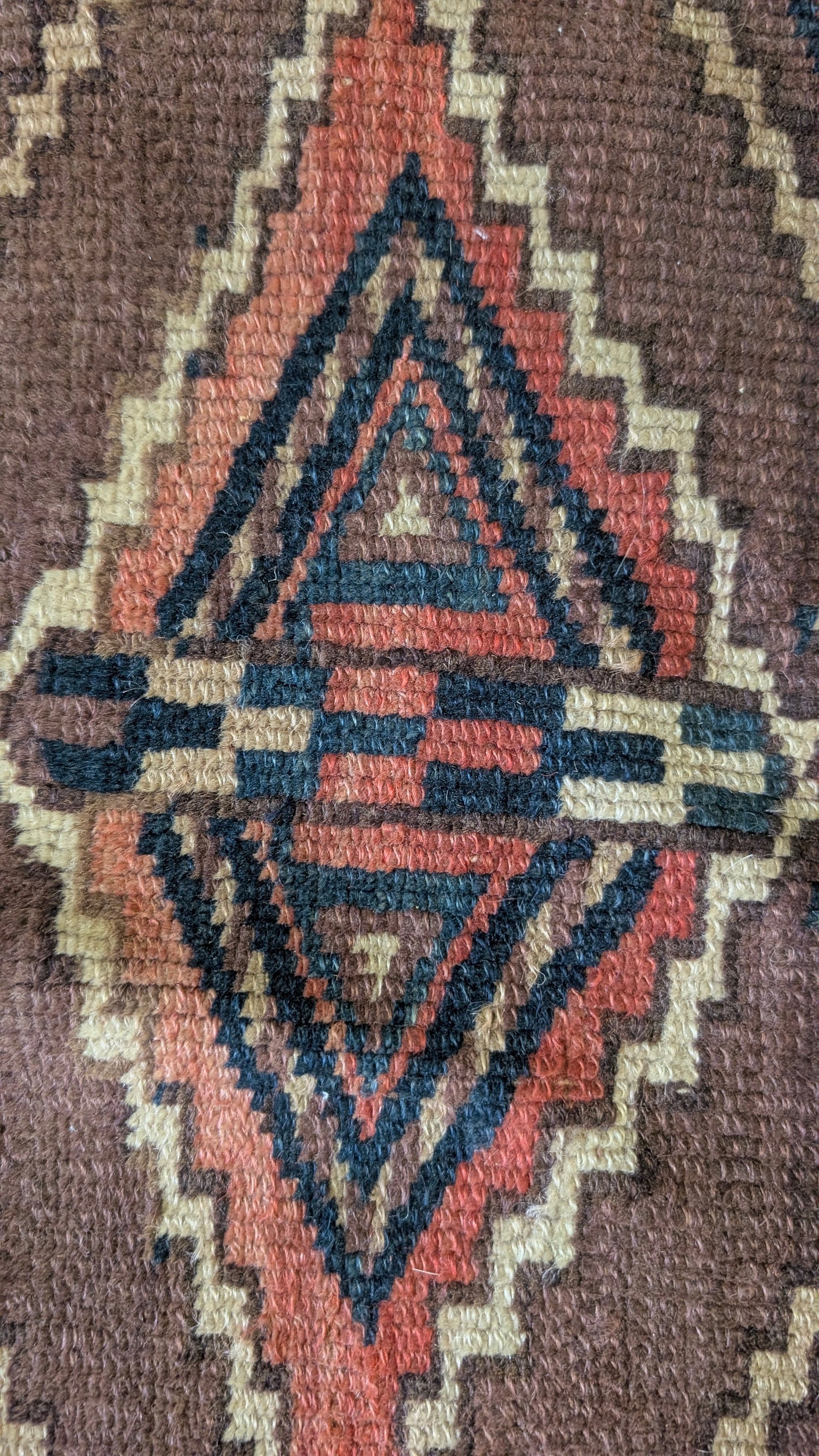 Antique Yomut Turkman Rug, 5x9, "The Nomad's Signal"