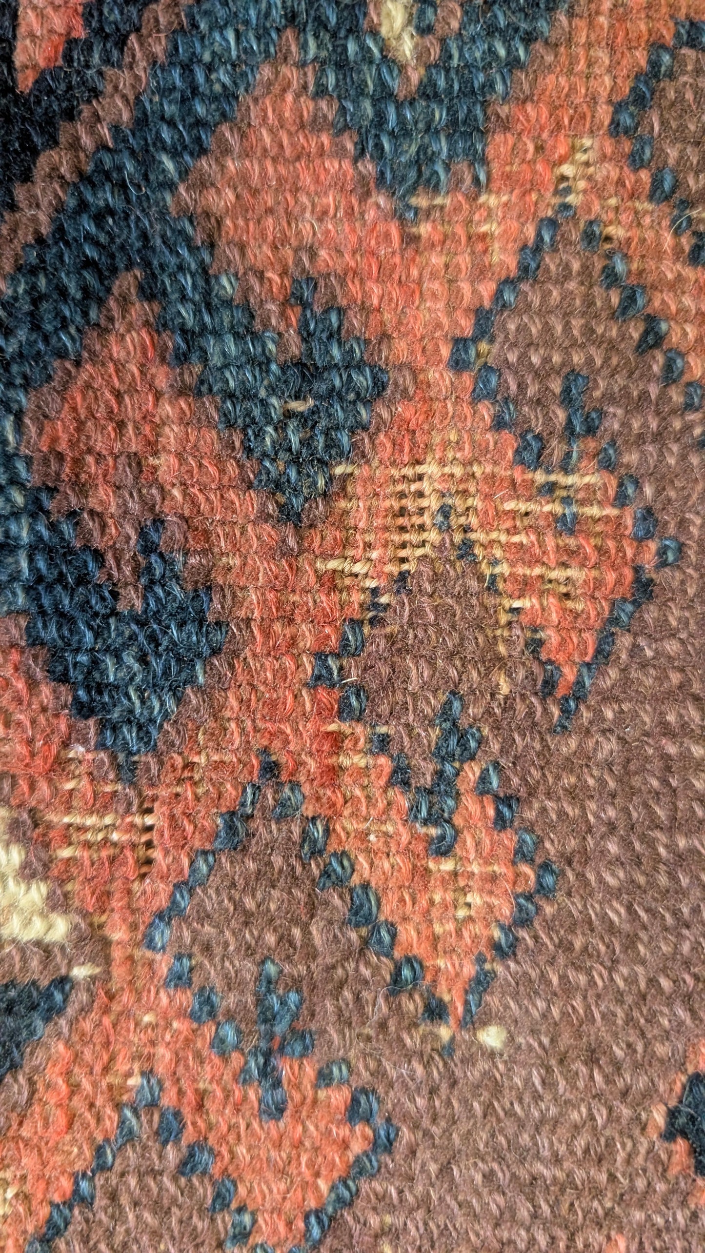 Antique Yomut Turkman Rug, 5x9, "The Nomad's Signal"
