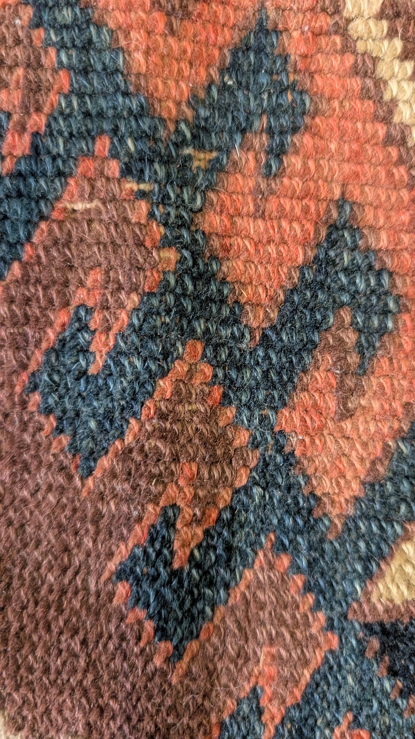 Antique Yomut Turkman Rug, 5x9, "The Nomad's Signal"