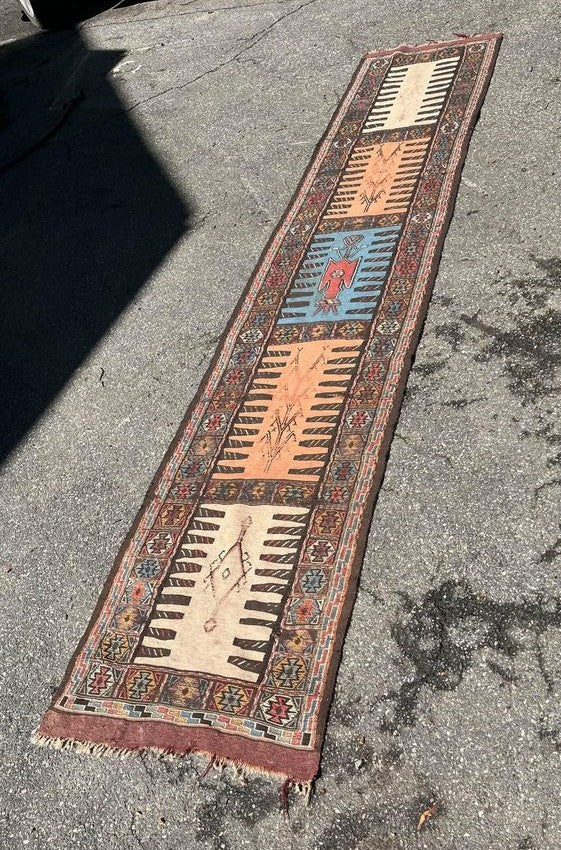 Kurdish Soumak Runner, 2'6"x12'6"