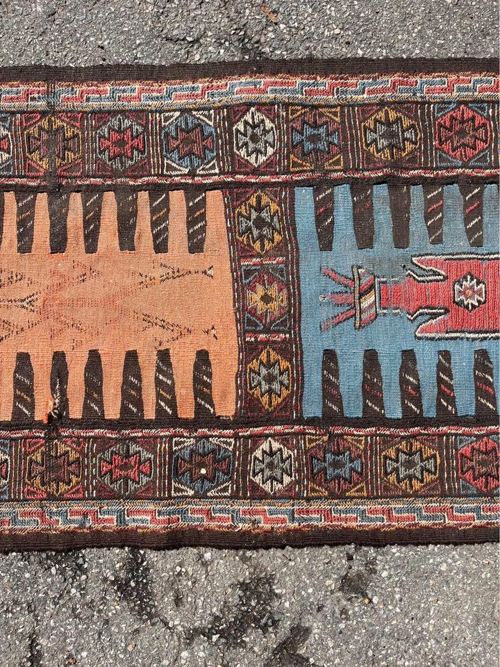 Kurdish Soumak Runner, 2'6"x12'6"
